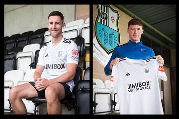 Brockbank and Squires signing on picture