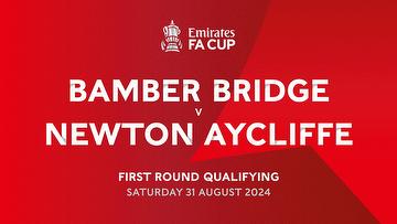 FA Cup 1st Round Qualifying Bamber Bridge v Newton Aycliffe