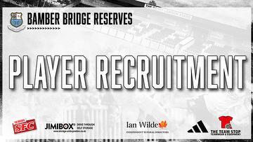 Reserves Player Recruitment 2024/25